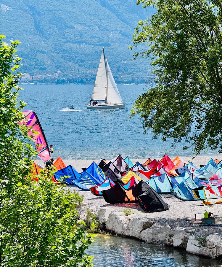 Kite Surf in Campione del Garda
